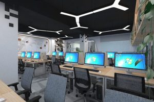 辦公室員工研發(fā)區(qū)域簡約風設(shè)計