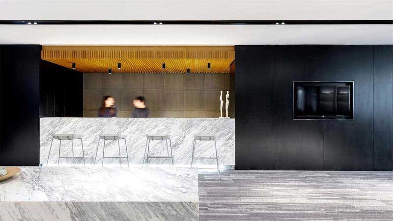 餐廳現(xiàn)代風吧臺效果圖