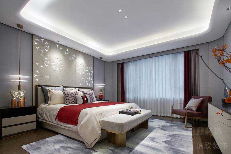 現(xiàn)代輕奢風格家居臥室