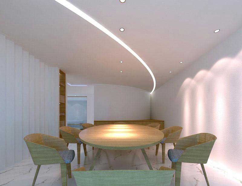 現(xiàn)代原木風餐飲空間包房