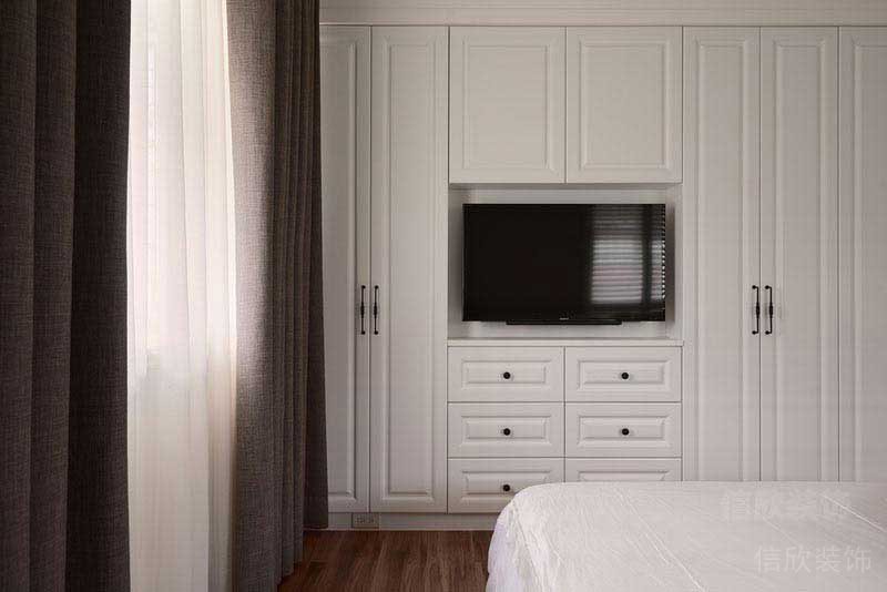 新居現(xiàn)代美式風臥室效果圖