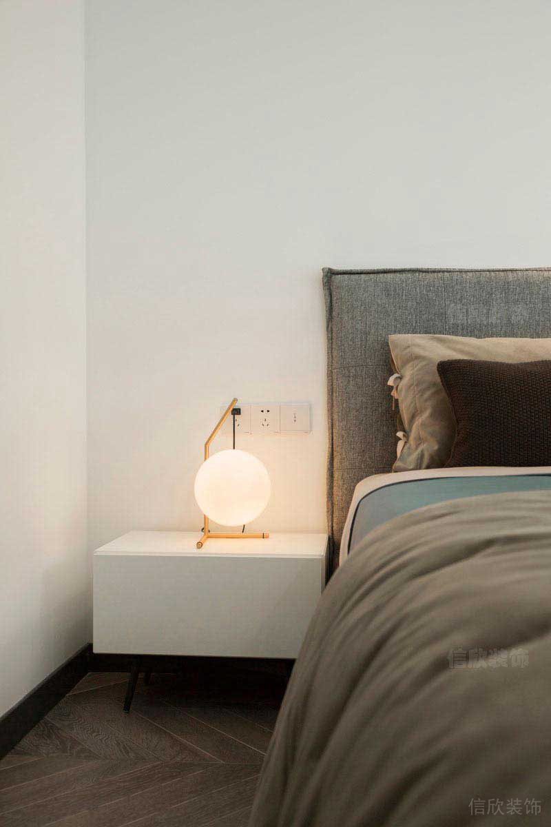 新居現(xiàn)代輕奢風臥室效果圖 (4)