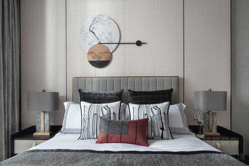 新居現(xiàn)代輕奢風臥室效果圖