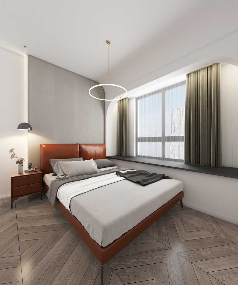 深圳碧桂園現(xiàn)代風(fēng)格樣板間裝修設(shè)計客房 深圳碧桂園現(xiàn)代風(fēng)格樣板間裝修設(shè)計客房