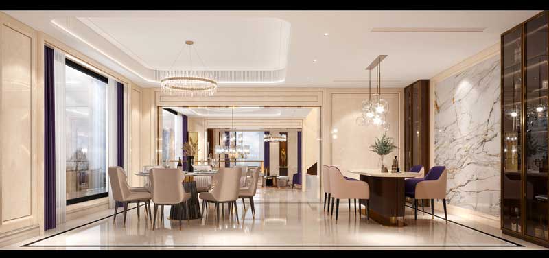 深圳南山區(qū)前海輕奢風(fēng)格新房三居室裝修餐廳 深圳南山區(qū)前海輕奢風(fēng)格新房三居室裝修餐廳