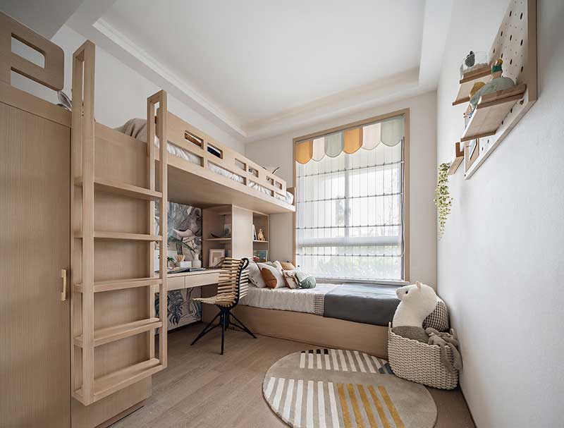 深圳南山區(qū)別墅裝修設(shè)計-一層兒童房