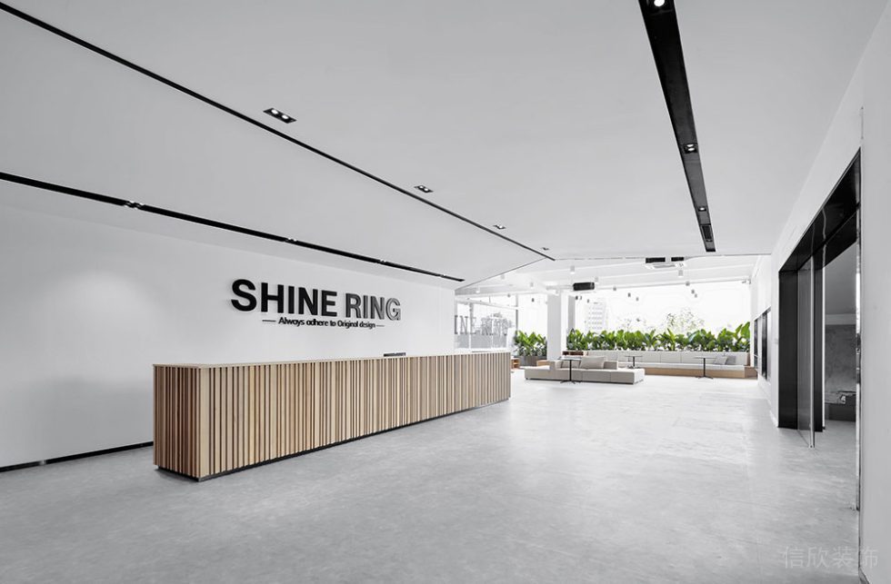 現(xiàn)代風(fēng)格商務(wù)辦公場(chǎng)所接待大堂設(shè)計(jì)裝修圖