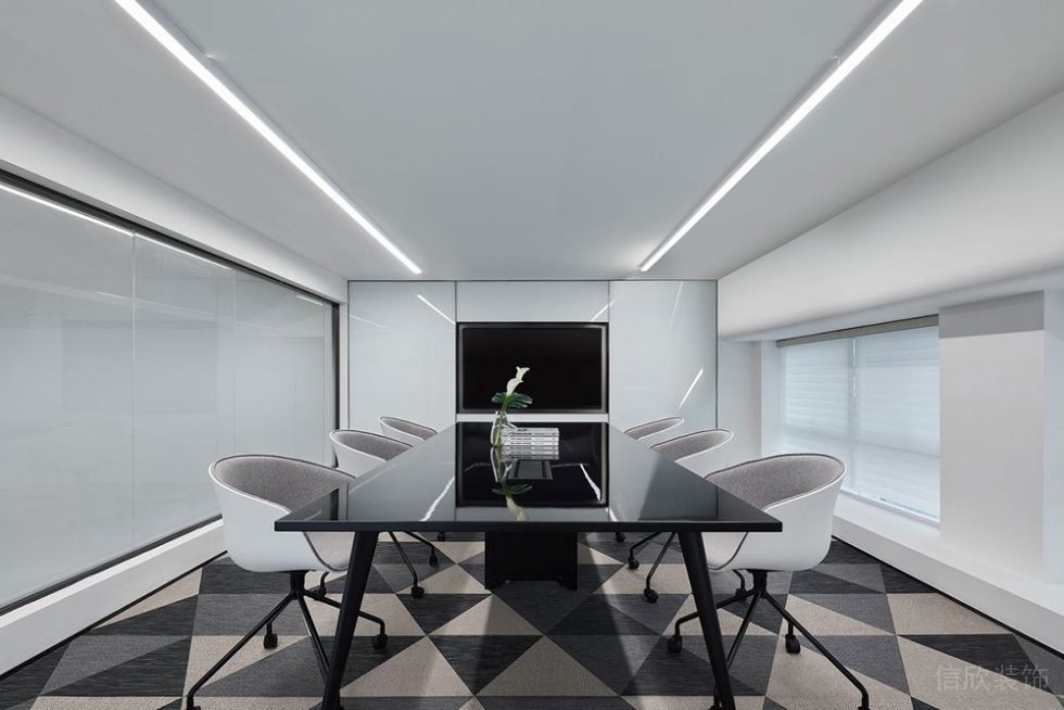 現(xiàn)代風(fēng)格商務(wù)辦公場(chǎng)所接待洽談室裝修圖