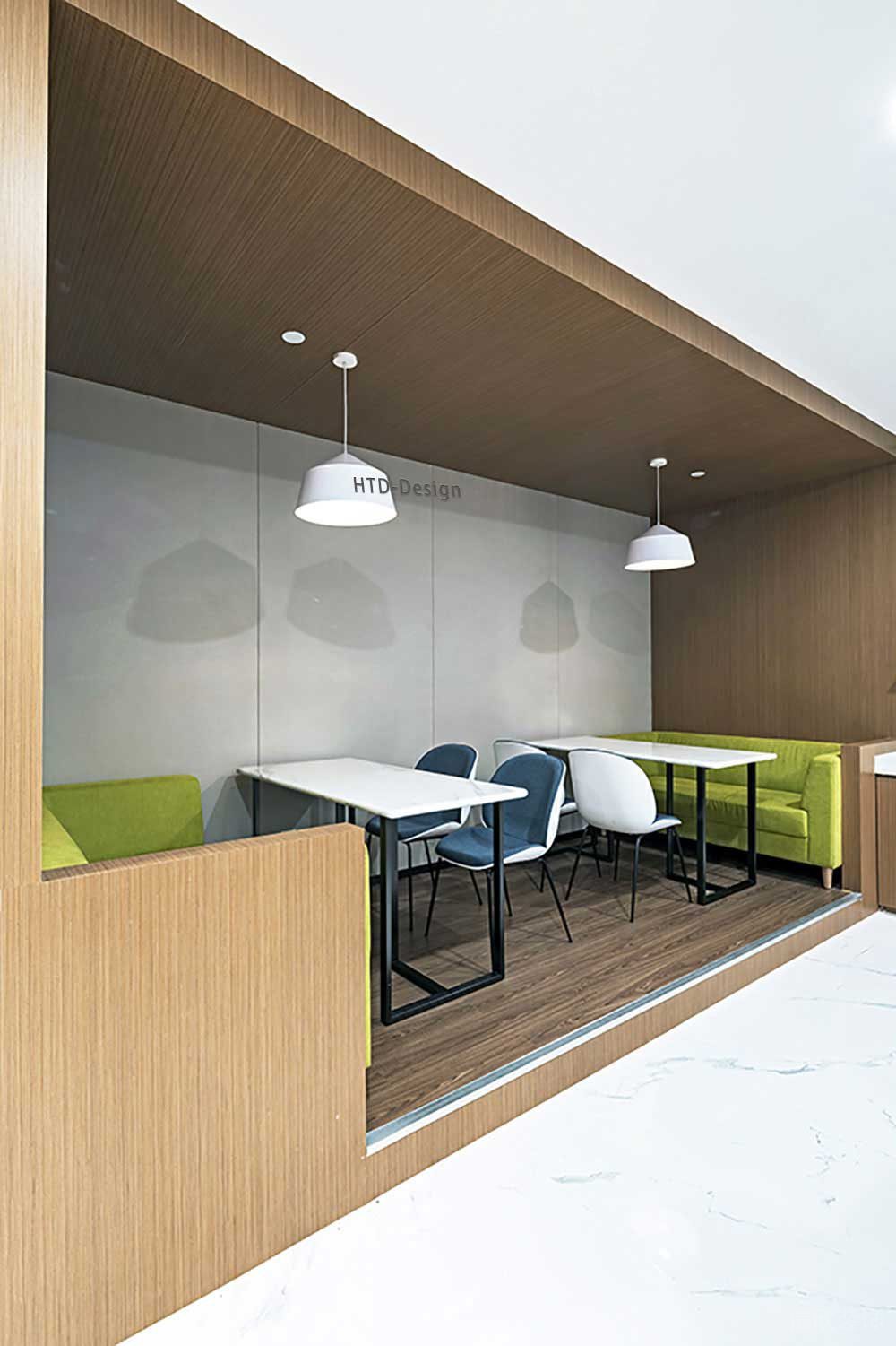 現(xiàn)代簡(jiǎn)約風(fēng)格辦公空間案例商務(wù)洽談區(qū)設(shè)計(jì)裝修圖