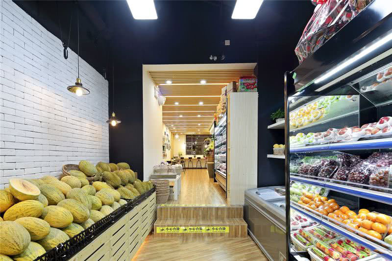 深圳龍華水果店鋪大廳裝修設(shè)計(jì) 深圳龍華水果店鋪大廳裝修設(shè)計(jì)