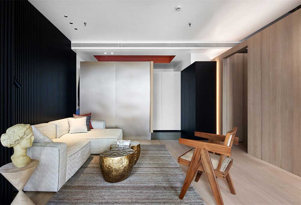 現(xiàn)代家庭公寓式辦公室裝修設(shè)計(jì)休息區(qū)