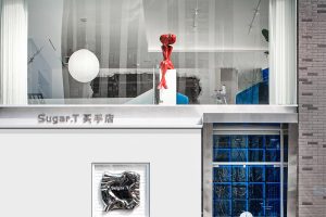 深圳市南山區后?，F代風sugar.t 買手店裝修設計門廳